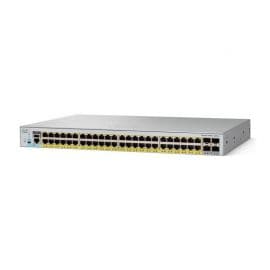 WS-C2960L-48PS-LL, Cisco Catalyst 2960L Switch, 48xGigE PoE/4x1G SFP/LAN Lite