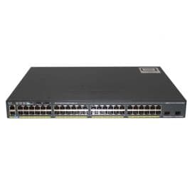 C1-C2960X-48LPD-L, Cisco Catalyst 2960-X Switch, 48xGE PoE/370W PoE/2x10G SFP+