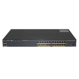 WS-C2960X-24TD-L, Cisco Catalyst 2960-X Switch, 24xGigE/2x10G SFP+/LAN Base