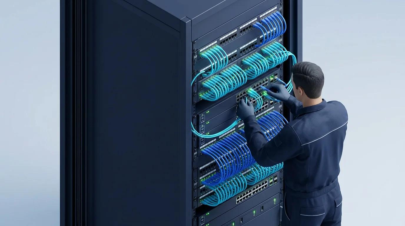 یکپارچهسازی دوربین با شبکه اکتیو و پسیو