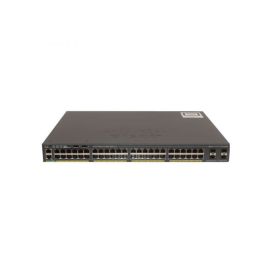 WS-C2960X-48LPS-L, Cisco Catalyst 2960-X Switch, 48xGigE PoE/370W/4x1G SFP
