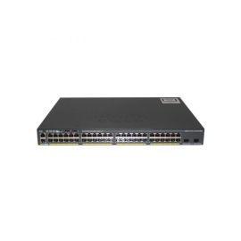 WS-C2960X-48TS-L, Cisco Catalyst 2960-X Switch, 48x1GE RJ45/4x1GE SFP/LAN Base